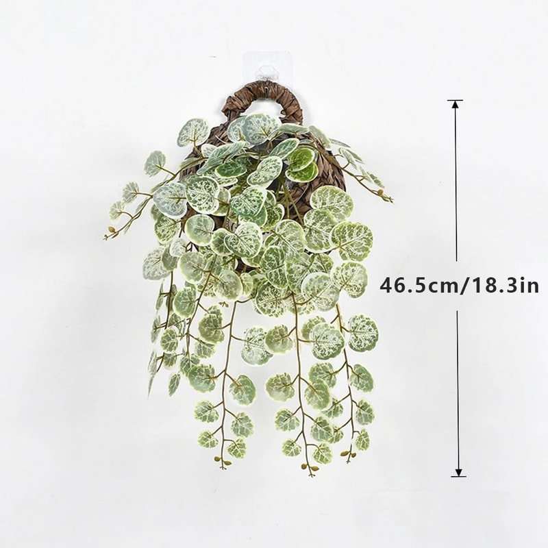 Lush Artificial Eucalyptus Tropical Hanging Vines 7