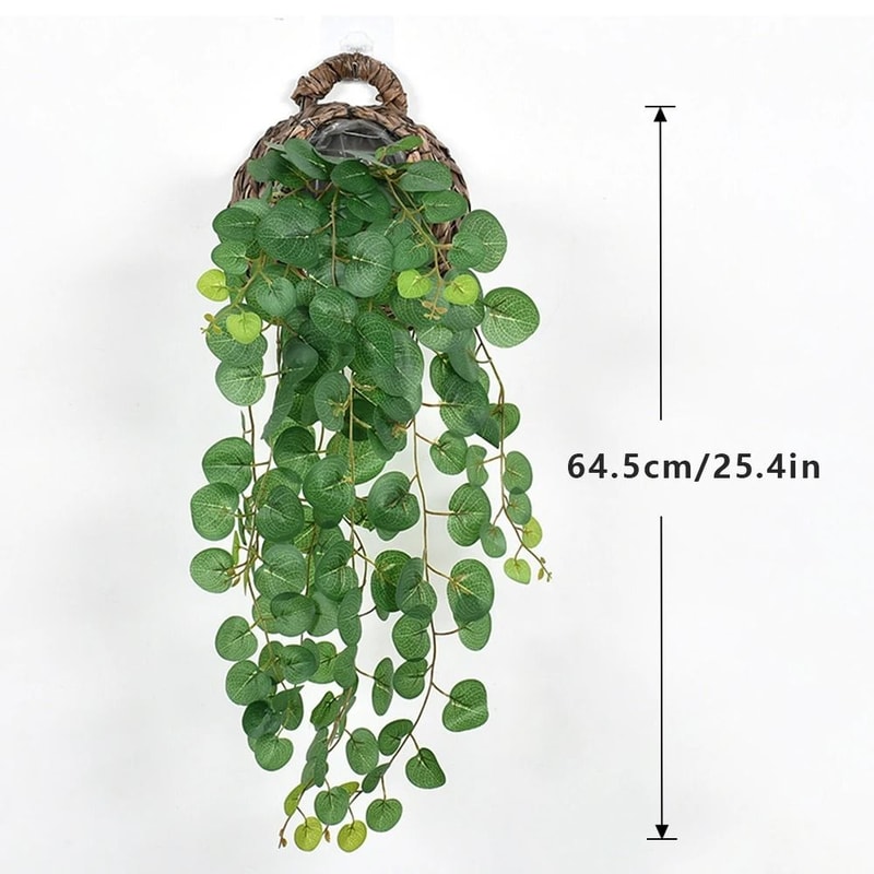 Lush Artificial Eucalyptus Tropical Hanging Vines 13
