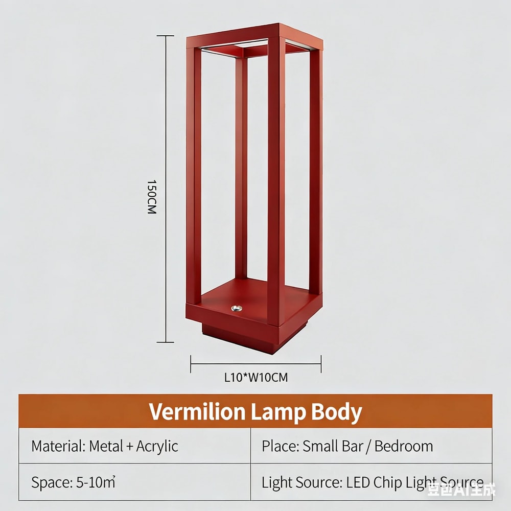 Modern European Cordless LED Rebecca Restaurant Table Lamp 8