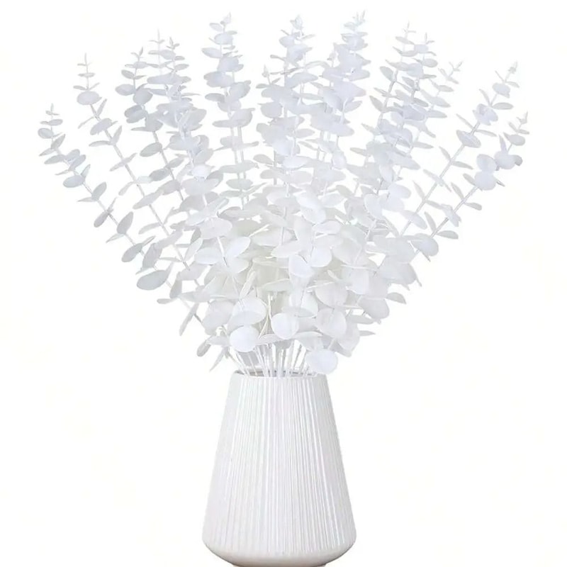 100Piece Bulk Artificial Eucalyptus Leaf Set 14