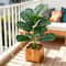 Lush Artificial Tropical Palm Monstera Bouquet 0