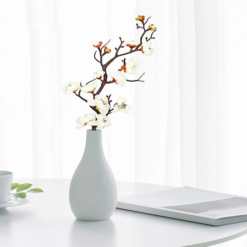 Silk Spring Plum Peach Blossom Branches 5