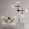 Nordic Minimalist CrossShaped LED Wall Lamp 0