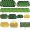 12Piece Tropical Palm Leaf Decor Set 0