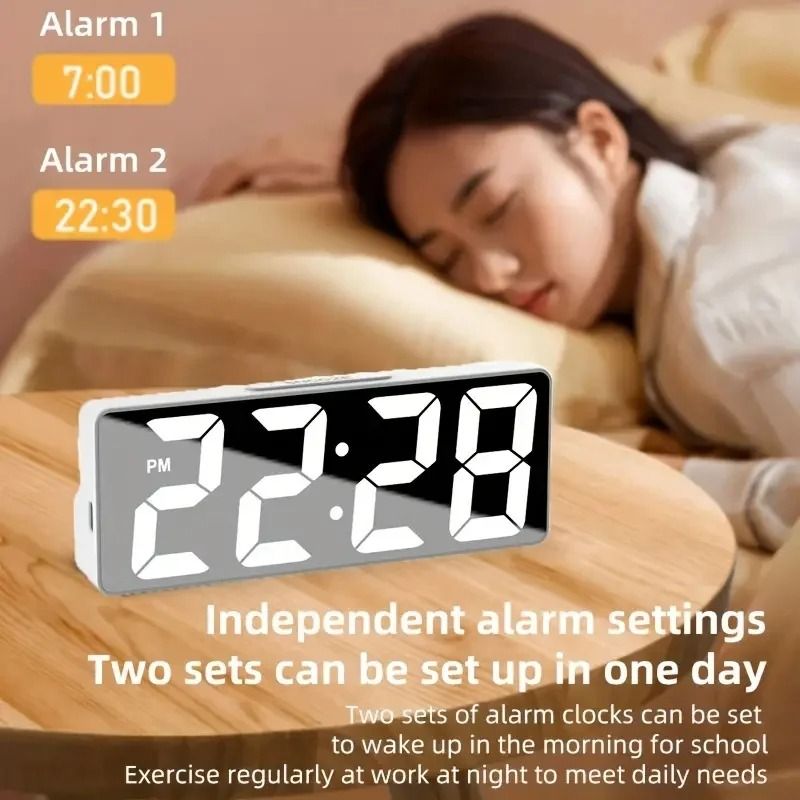 Latest Digital LED Smart Desktop Clock 2