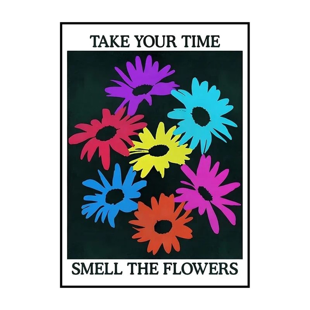 Japanese Retro Koi Abstract Canvas Art 12