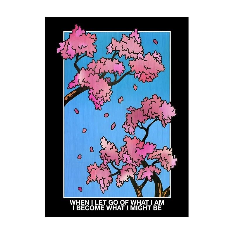 Japanese Retro Koi Abstract Canvas Art 15