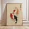 Retro Japanese Forest Koi Zen Canvas Art 2