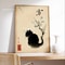 Retro Japanese Forest Koi Zen Canvas Art 6