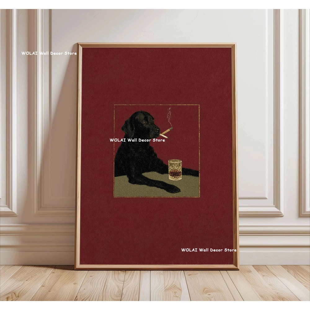 Retro Japanese Forest Koi Zen Canvas Art 11