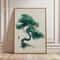 Retro Japanese Forest Koi Zen Canvas Art 14