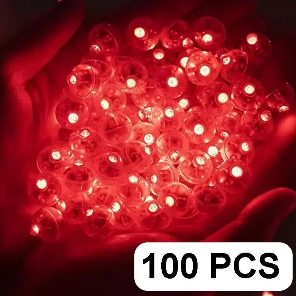 100Piece Mini Round LED Balloon Lights 11