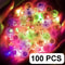 100Piece Mini Round LED Balloon Lights 12