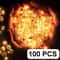 100Piece Mini Round LED Balloon Lights 13