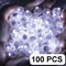 100Piece Mini Round LED Balloon Lights 8