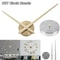 3D Modern Large Hour Hands DIY Minimalist Wall Clock 1
