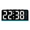 Digital LED Smart Alarm Clock With Dual Alarms Snooze 8