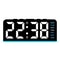 Digital LED Smart Alarm Clock With Dual Alarms Snooze 8