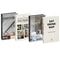 4Piece Designer Faux Book Set HighDefinition Aesthetic Decor For Coffee Tables Modern Bookshelves 8