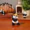 Miniature Kung Fu Panda Figurine Set HighDefinition Zen Garden Accents Modern Sculptural Bonsai D 5
