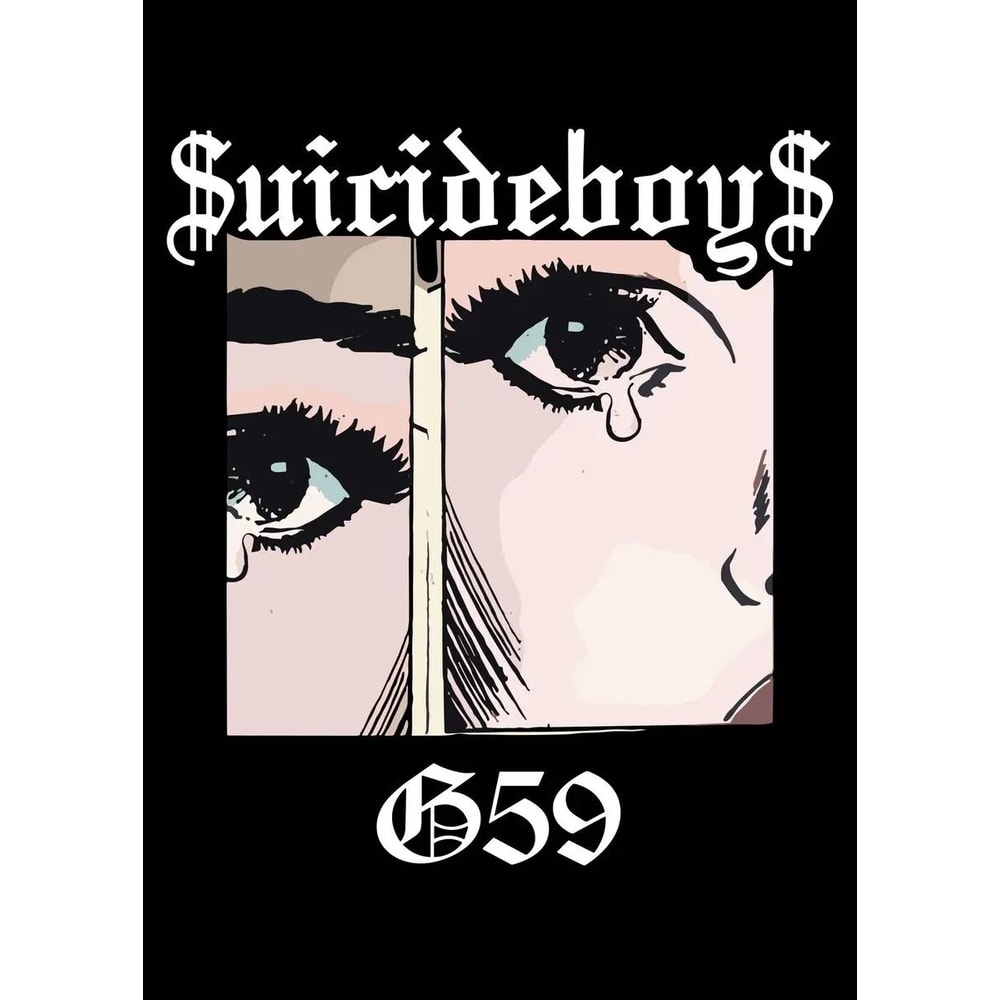 Suicideboy Album Poster HighDefinition Vintage Rap Canvas Wall Art 7