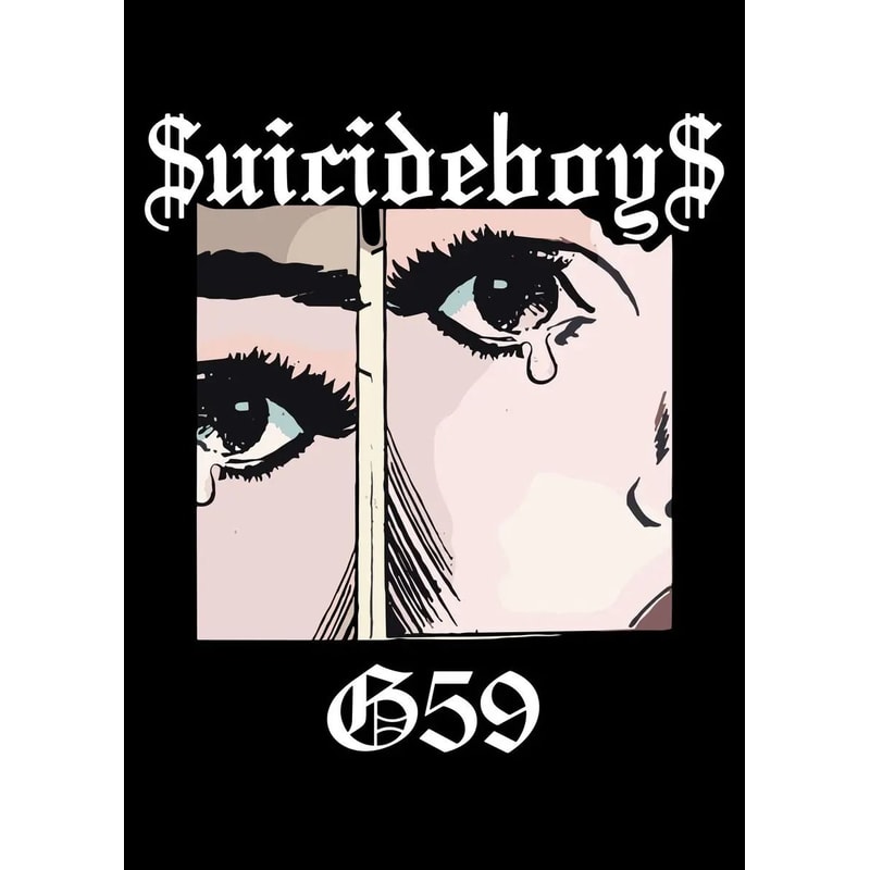 Suicideboy Album Poster HighDefinition Vintage Rap Canvas Wall Art 7