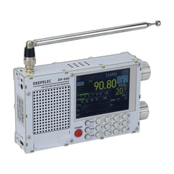 full band dsp radio with high sensitivity fm am shortwave and 2.8 inch display