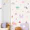 Watercolor Unicorn Fairy Bear Stickers HighDefinition Whimsical Murals For Modern Nursery Sanctuar 4