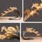 Golden Herd Of Horses HighDefinition Modern Light Luxury Sculptural Decor 2