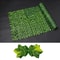 Artificial Ivy Privacy Fence HighDefinition Apple Leaf Vertical Garden Screen 17