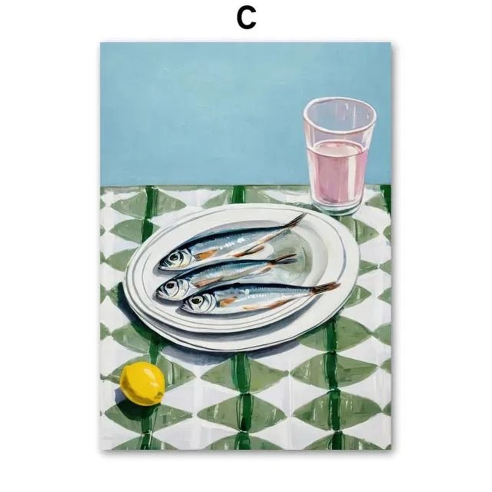 Colorful Life Abstract Series HighDefinition Surrealist Canvas Art 7