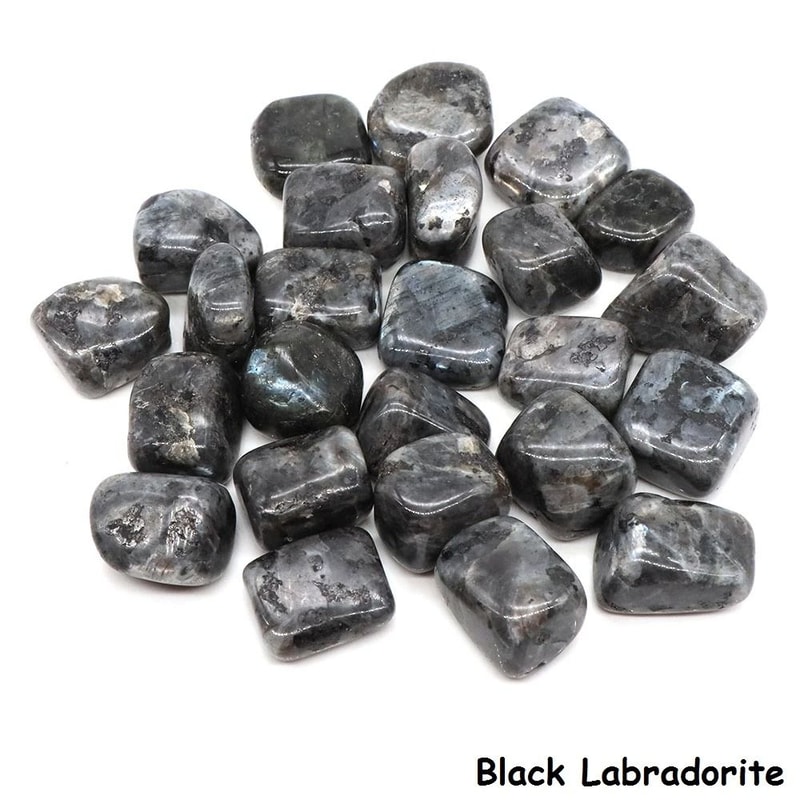 Natural Black Tourmaline HighDefinition Irregular Tumbled Mineral Specimen 11
