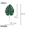 Hawaii Artificial Palm Leaf Set HighDefinition Tropical Botanical Accents 6