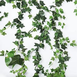 artificial ivy vines garland – high-definition vertical botanical sculpture