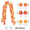 Autumn Maple Leaf Garland Set HighDefinition Vertical Harvest Sculpture 7