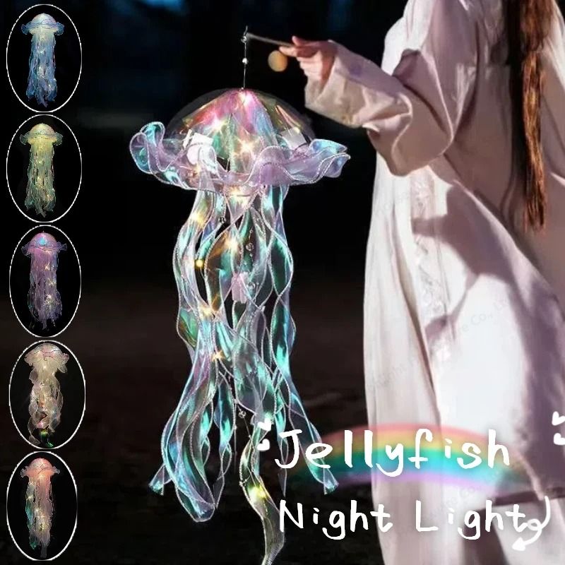 DIY Luminescent Jellyfish Lantern HighDefinition Aquatic Light Sculpture 0