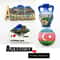 Azerbaijan Heritage Magnet HighDefinition Baku Architectural Sculpture 0