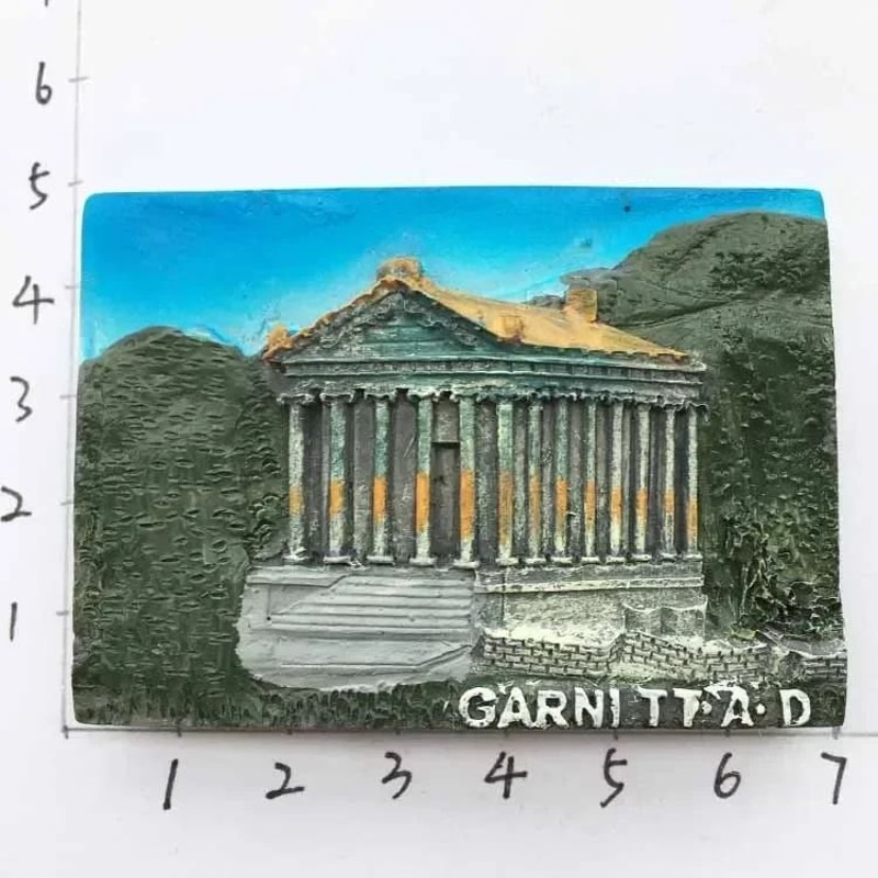 Azerbaijan Heritage Magnet HighDefinition Baku Architectural Sculpture 8