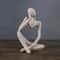 Human Contemplation Sculpture HighDefinition Minimalist Philosophical Set 3