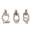 Human Contemplation Sculpture HighDefinition Minimalist Philosophical Set 4