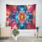 Hippie Mandala Tapestry HighDefinition Bohemian Geometric Sculpture 17