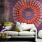 Hippie Mandala Tapestry HighDefinition Bohemian Geometric Sculpture 3