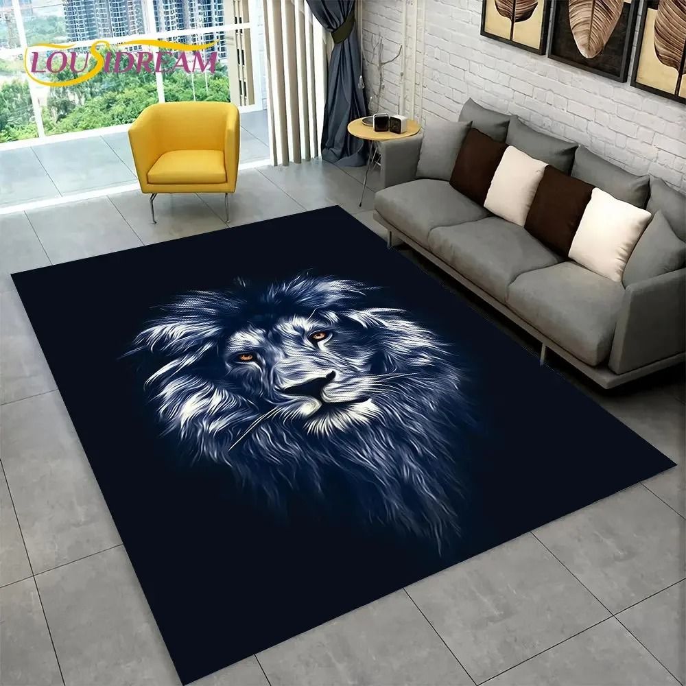 Wild Predator 3D Area Rug HighDefinition Apex Predator Sculpture 6