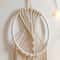 Nordic Macrame Dream Catcher HighDefinition Celestial Textile Sculpture 3