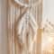 Nordic Macrame Dream Catcher HighDefinition Celestial Textile Sculpture 4