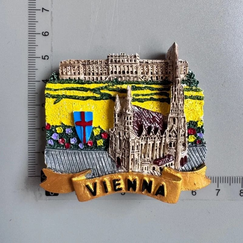Austria Travel Heritage Magnet HighDefinition Topographic Architectural Sculpture 17