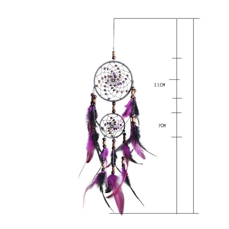 FiveRing Celestial Dream Catcher HighDefinition Tiered Textile Sculpture 6