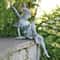 Flute Fairy Angel Sculpture HighDefinition Melodic Botanical Sculpture 0