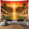 Landscape Waterfall Canyon Tapestry HighDefinition Elemental Architectural Sculpture 10