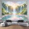 Landscape Waterfall Canyon Tapestry HighDefinition Elemental Architectural Sculpture 11